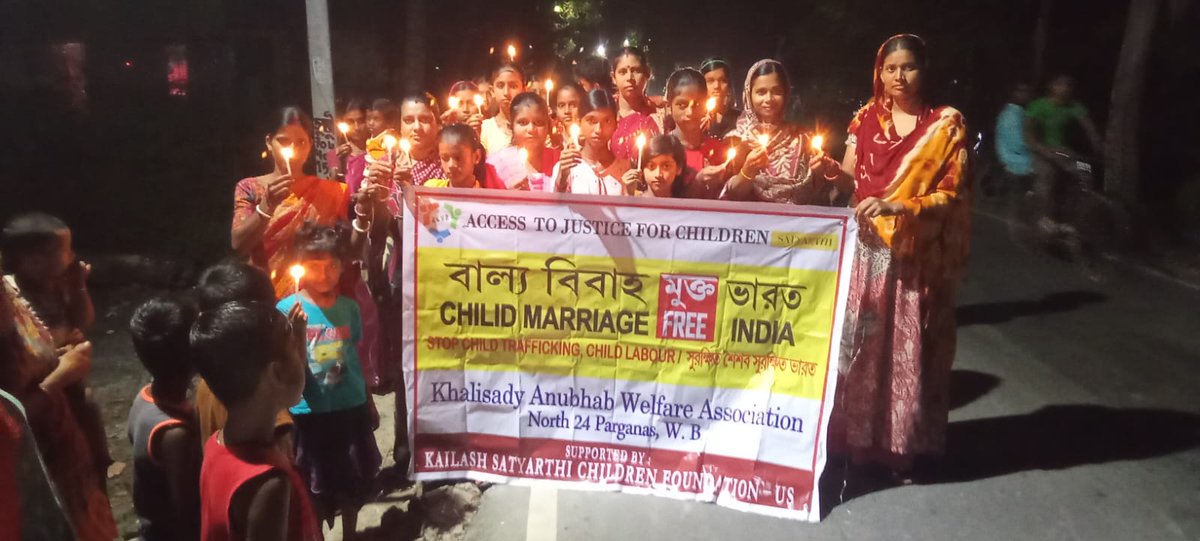 KutubuddinSaha3's tweet photo. #16thOctober
#Childmarriagefreeindia https://t.co/42DMfvGmI1