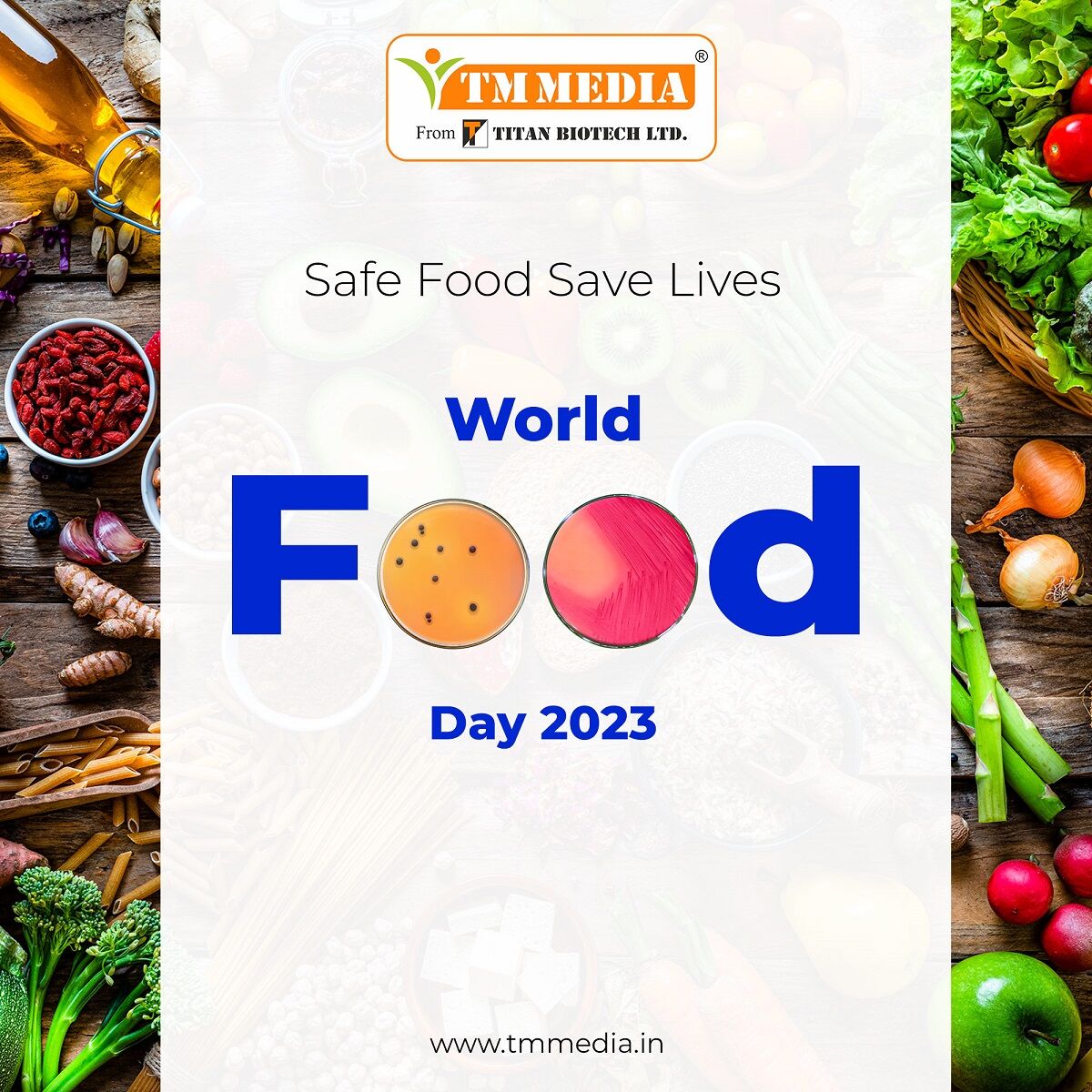 tmmediain's tweet photo. Ensuring #foodsafety is important to save lives!

With our diverse product portfolio, including Dehydrated Culture Media, Lab Consumables, Ready-to-Use Media, and many more for detecting food-borne diseases, we're committed to safeguarding food from microbial contamination. https://t.co/n5Gm84mTjq