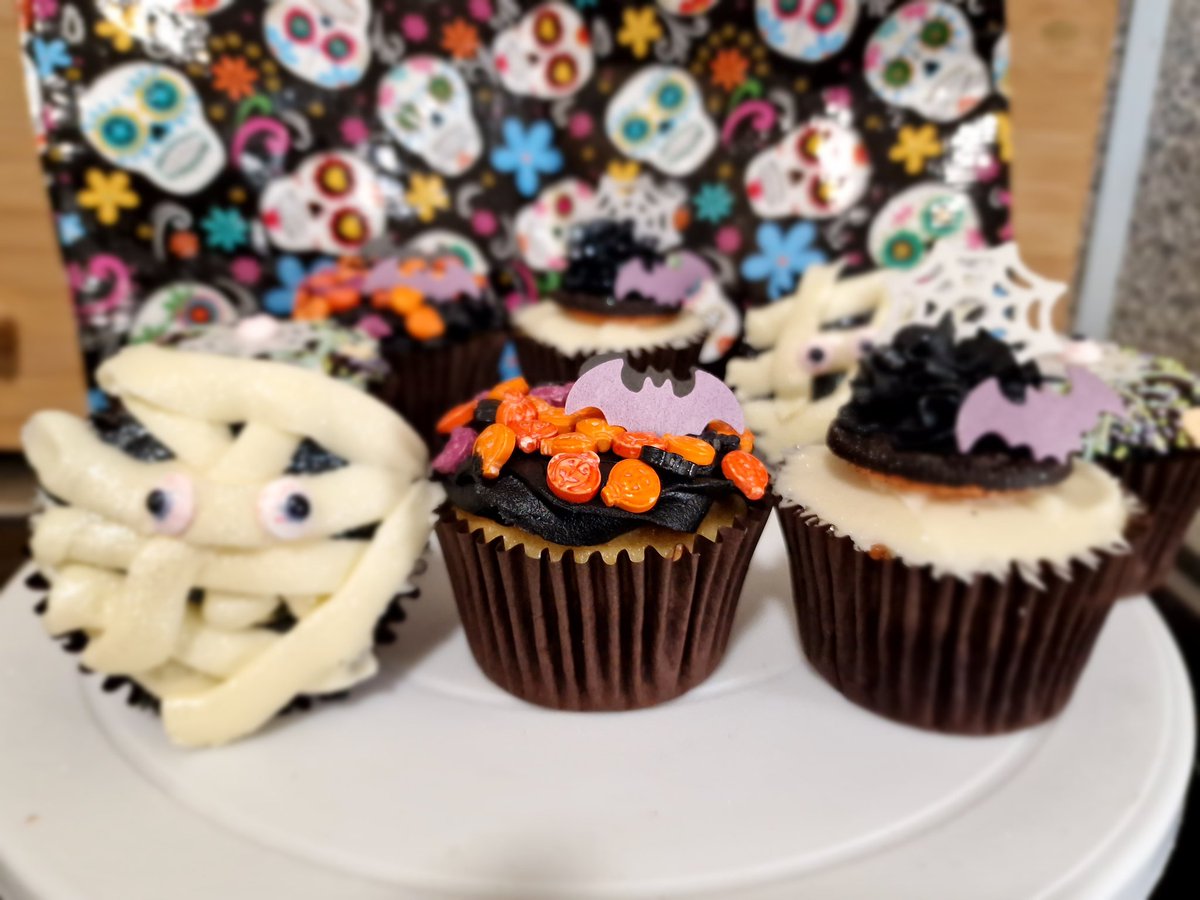 #TescoHalloween 
I love to bake but especially at Halloween for trick or treaters! I always use #Tesco for my supplies 🧙‍♀️☠️👻🧙‍♂️🧟‍♂️