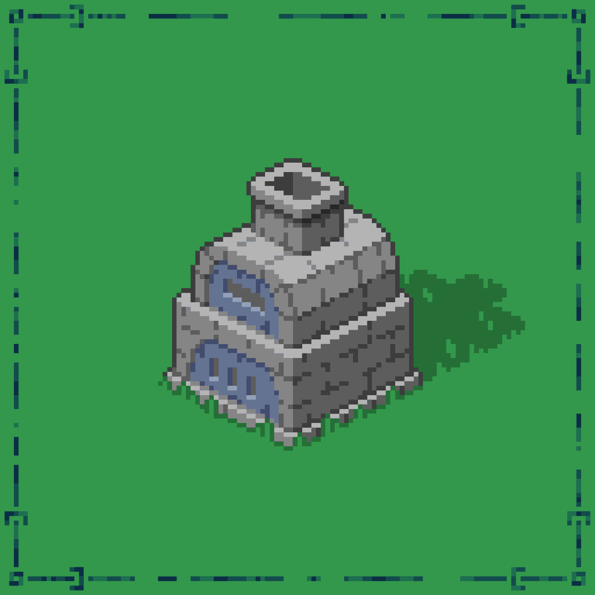 DeliIslandGame's tweet photo. Isometric Furnace!

#pixelart #ドット絵 https://t.co/dd572REVNd