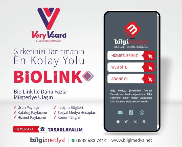 Biolink ile müşterilerine daha kolay ulaşabilirsin… Detaylı bilgi için 👇🏻

📱0532 683 7414

#vcard #linkinbio #biolink #biolinks #dijitalkartvizit