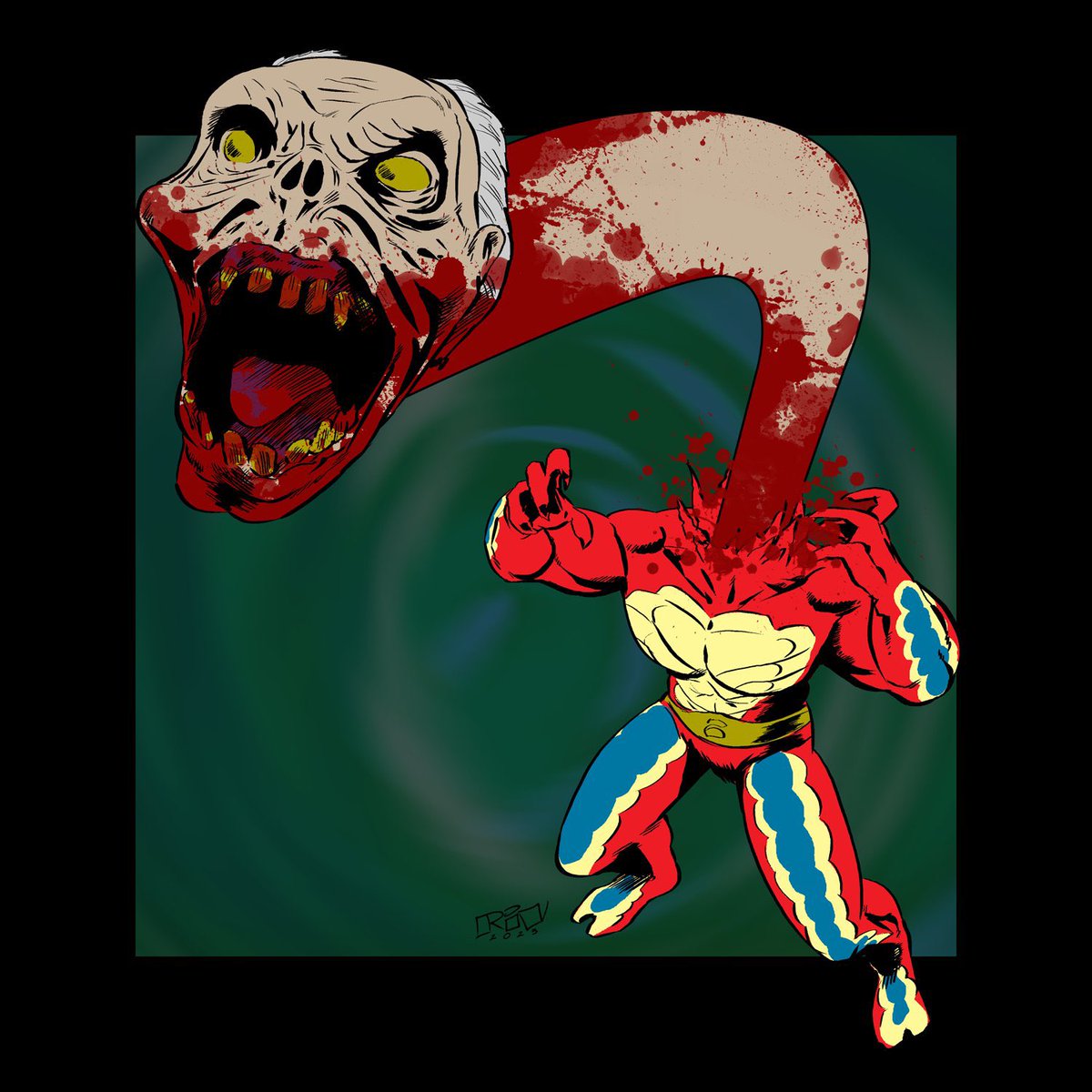 @shaneoid77 🔥🔥Wild!!! He needs to take on your Mortal Kombat Mek-a-Neck! ⚔️👍👍

Artwork by @shaneoid77 

#mastersofhalloween 🎃

#motuhalloweenfrightzone #MastersoftheUniverse #heman #halloween