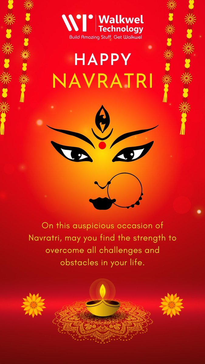 Walkwel's tweet photo. Embracing the vibrant spirit of Navratri! 🌟 Let the colors, music, and dance fill your heart with joy and positivity. #Navratri2023 #navratrifestival #festivalvibes #indianfestivals #NavratriJoy https://t.co/qaonIL1L76