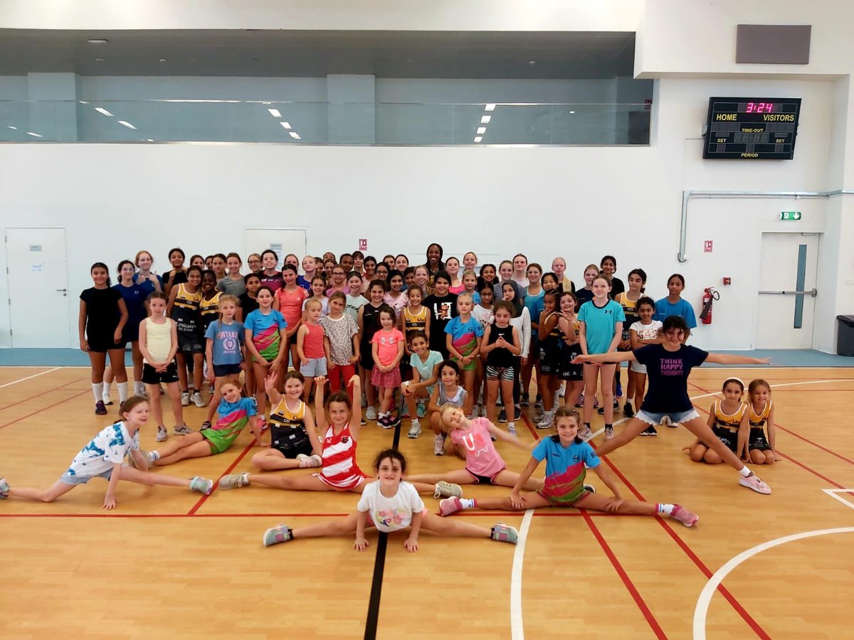 SedberghCourses's tweet image. Day 1 of our Netball Camp @DubaiCanes and with the incredible @PamelaCookey is in the books! 🏐🌪️ What an amazing day of learning, teamwork, and fun. Two more days of netball excitement to go – stay tuned for more updates! #ThreadOfGold