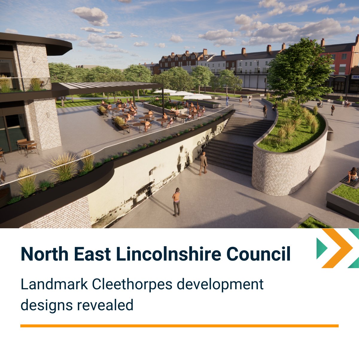 EQUANS_UK's tweet image. We recently revealed the designs of landmark building to be developed in the heart of Cleethorpes on behalf of @NELCouncil  🏛️  

#NewDevelopment #LevellingUpFund #EmpoweringTransitions