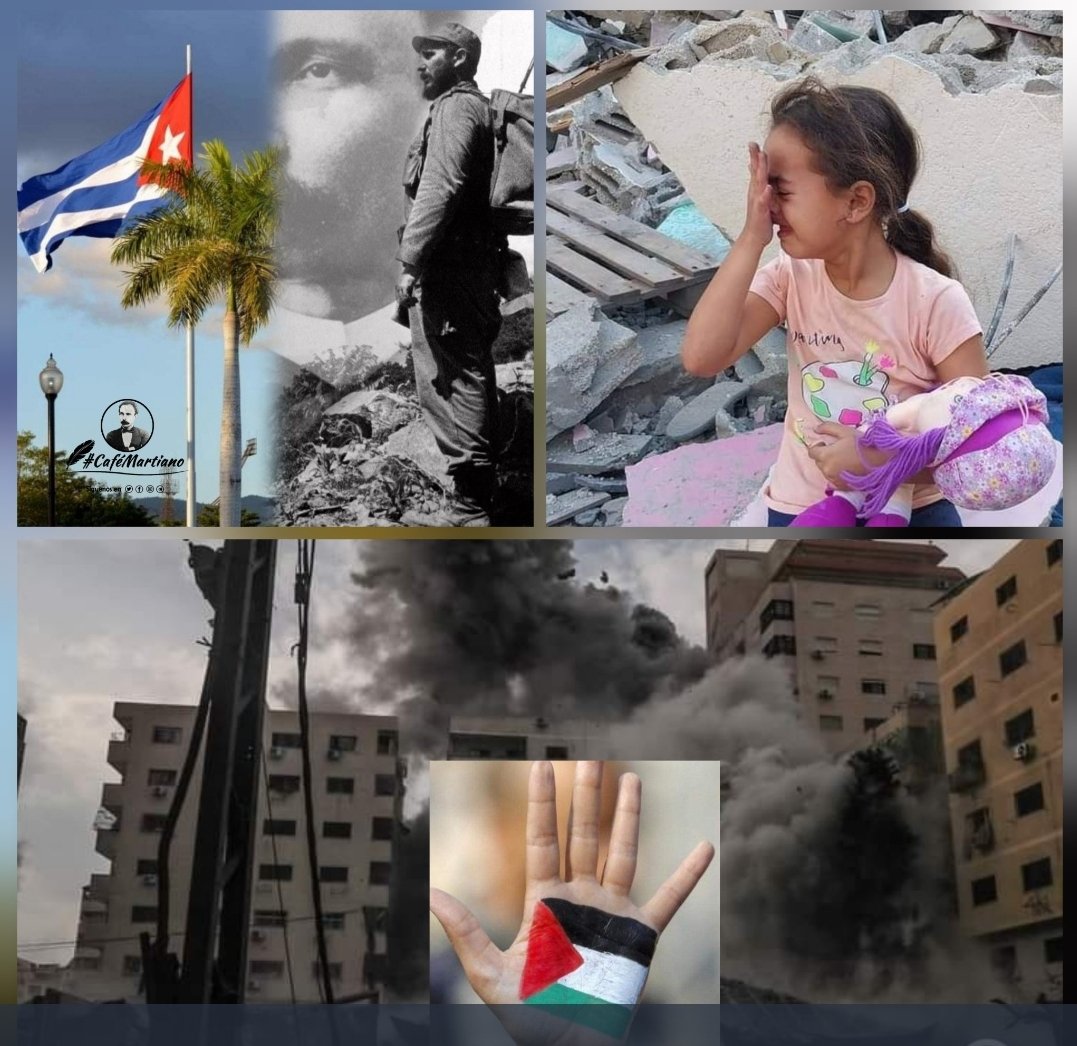 AdrianaRojasQba's tweet photo. @cafemartiano @DiazCanelB @DrRobertoMOjeda @InesMChapman @PartidoPCC @TeresaBoue @GHNordelo5 @FMC_Cuba @cdr_cuba @EVilluendasC @agnes_becerra #CafeMartiano: Fidel dijo: Jamás la causa #Palestina pareció más justa que en el contraste con la brutalidad repulsiva de sus adversarios. La humanidad no olvidará ni el heroísmo de los agredidos ni la barbarie de los agresores.
#FreePalestine https://t.co/8mpuAANuls