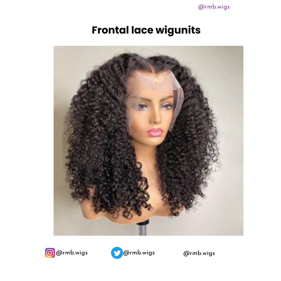 aurenehair's tweet image. Welcome to a brand new week of #wigtips @rmb_wigs 🎉💜. 

This week we are talking about Frontal lace wig units, also known as lace frontal wigs. These are wigs that have a lace piece that covers the entire hairline from ear to ear, providing a natural-looking hairline and partin