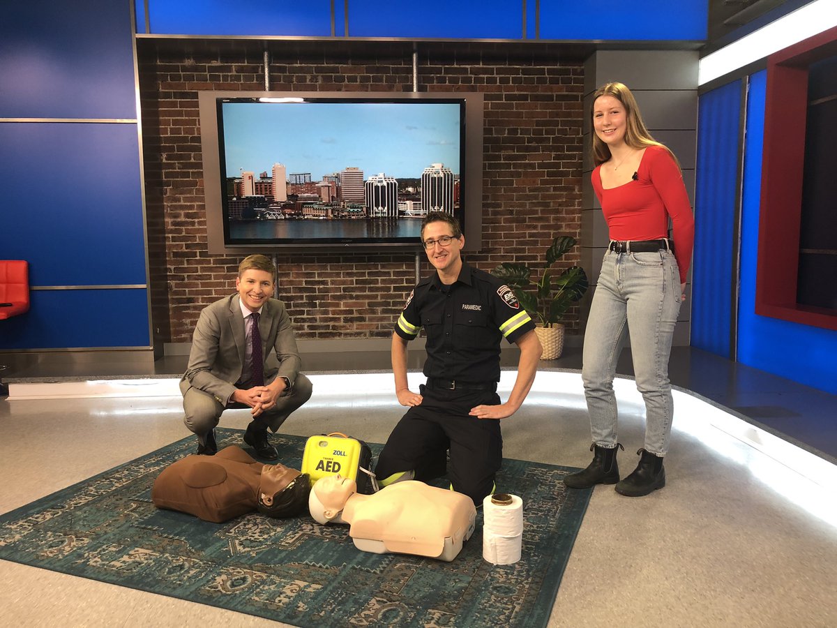 Tune into @globalhalifax to learn about a CPR/AED awareness event at @DalhousieU for today @World_RAH. #WorldRestartAHeart #WRAH