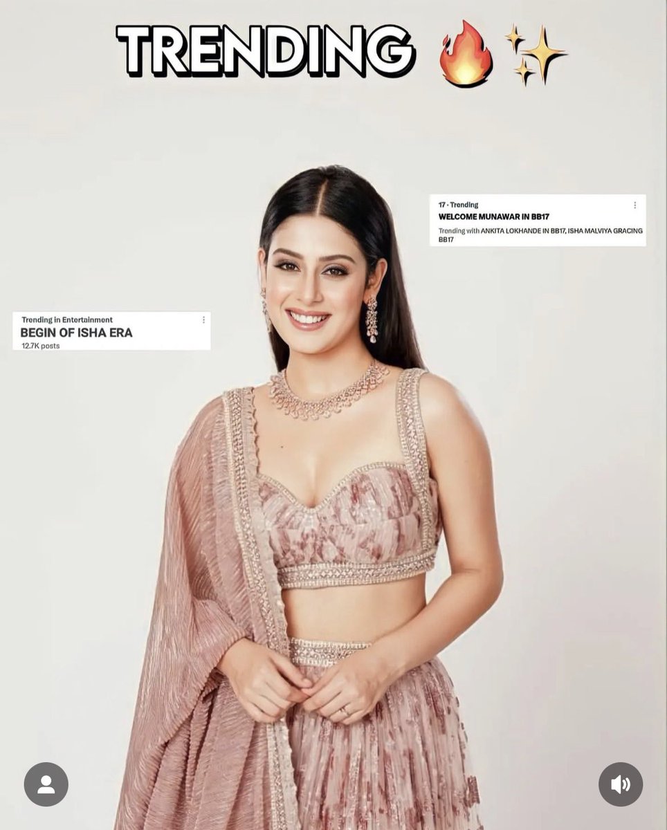 TRENDING ✨🔥

#IshaMalviya