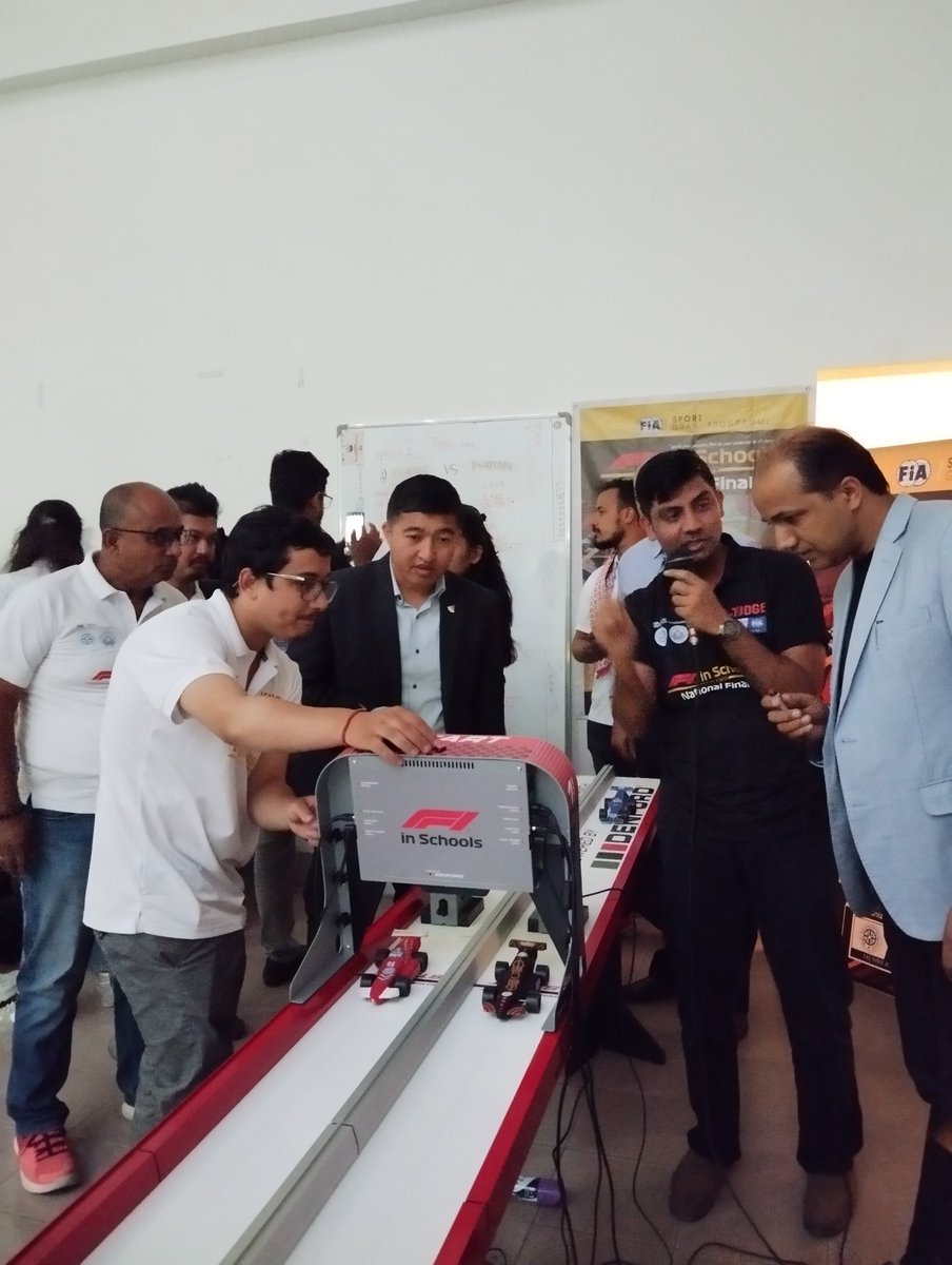 nasanepal08's tweet photo. F1 in Schools Nepal National Final concluded successfully @Satdobato.
Winners were rewarded with cash prizes and trophies and certificates were provided to all the participants... https://t.co/pNOqGkYQhI