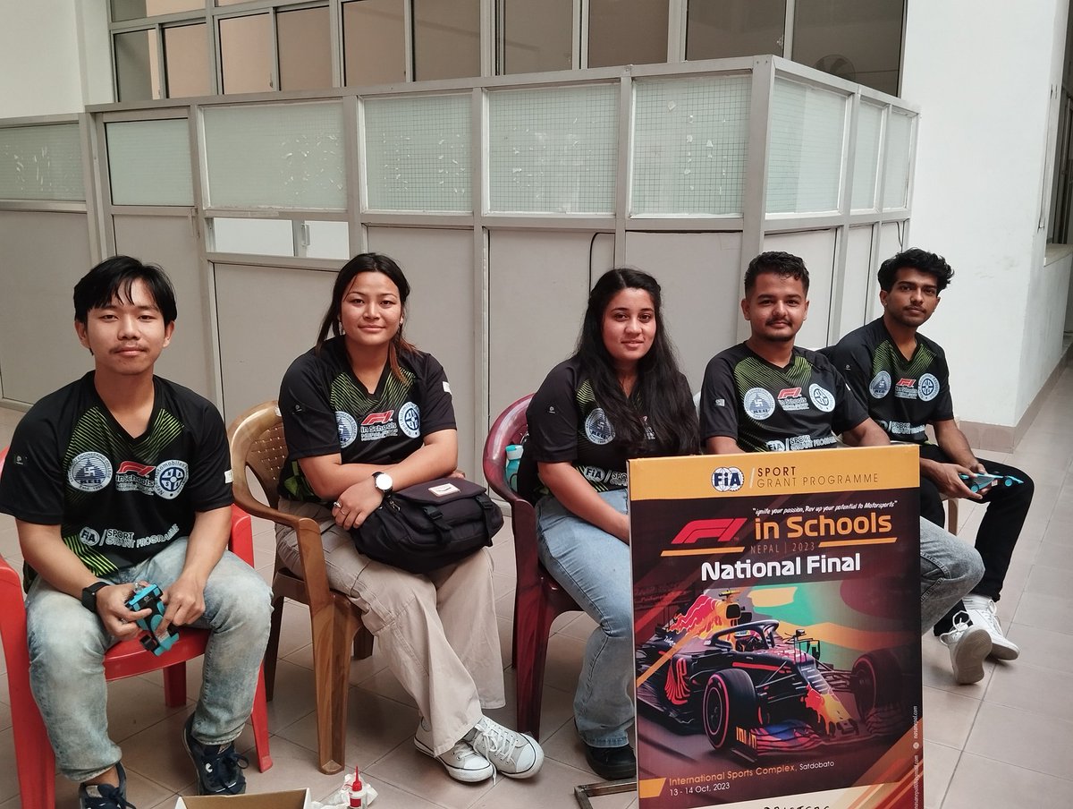 nasanepal08's tweet photo. F1 in Schools Nepal National Final concluded successfully @Satdobato.
Winners were rewarded with cash prizes and trophies and certificates were provided to all the participants... https://t.co/pNOqGkYQhI