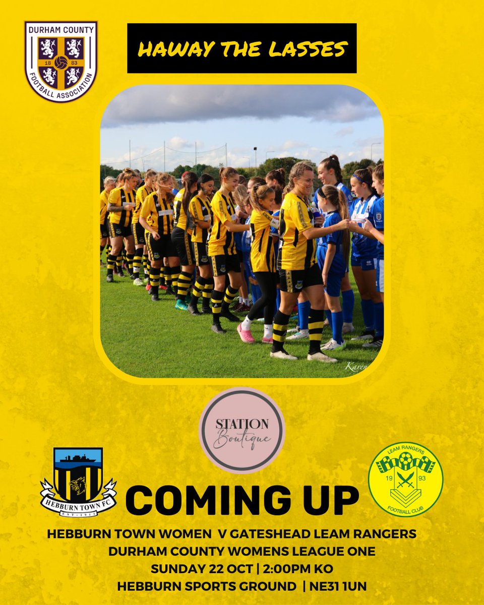 On Sunday we reverse last weekends fixture as we welcome @LeamRangers to the Sports Ground, this time in the league.

🐝 #hawaythelasses