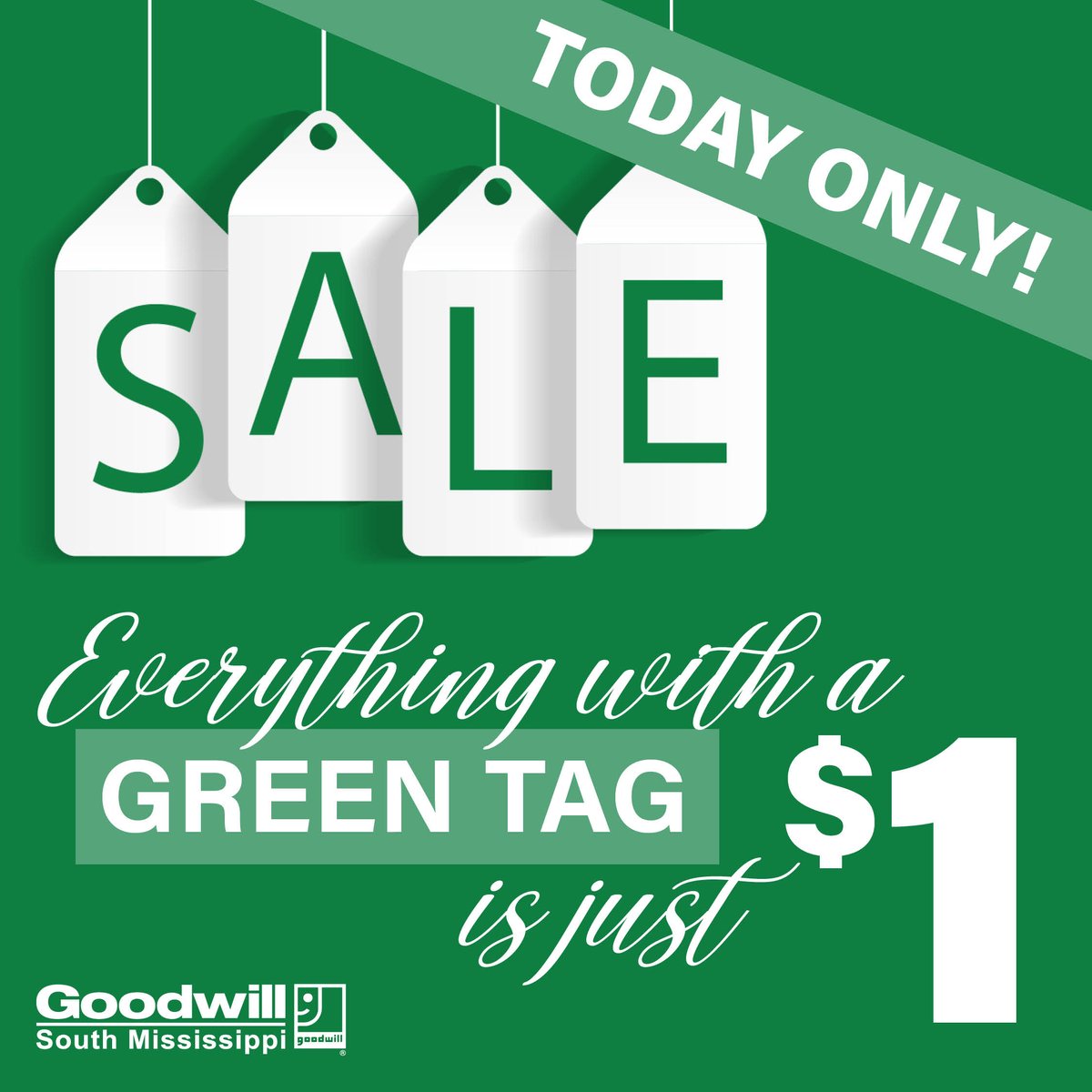 Goodwill Industries of South MS tweet media