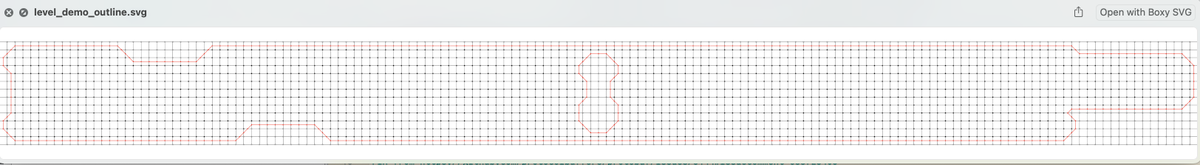 ppiecuch's tweet photo. Something I planned for some time: from 2d text array (description) to Blender textured panel (probably it will be some sort of the level background someday) #Blender #Godot #gamedev #indiedev https://t.co/HQPnfwzET4