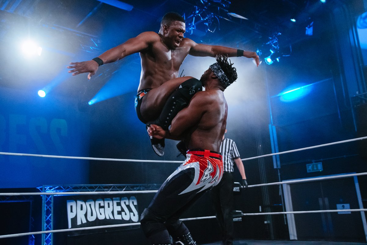 ThisIs_Progress's tweet photo. 2⃣ years ago today Warren Banks wrestled his first ever PROGRESS main event as he teamed with Lykos Gym to take on the 0121 in a 6 man tag at #Chapter124 - CAKEHORN.
💪The following year he would headline both our 10 year anniversary show & the #SSS16 tournament.
#PROGRESSWrestling #Wrestling