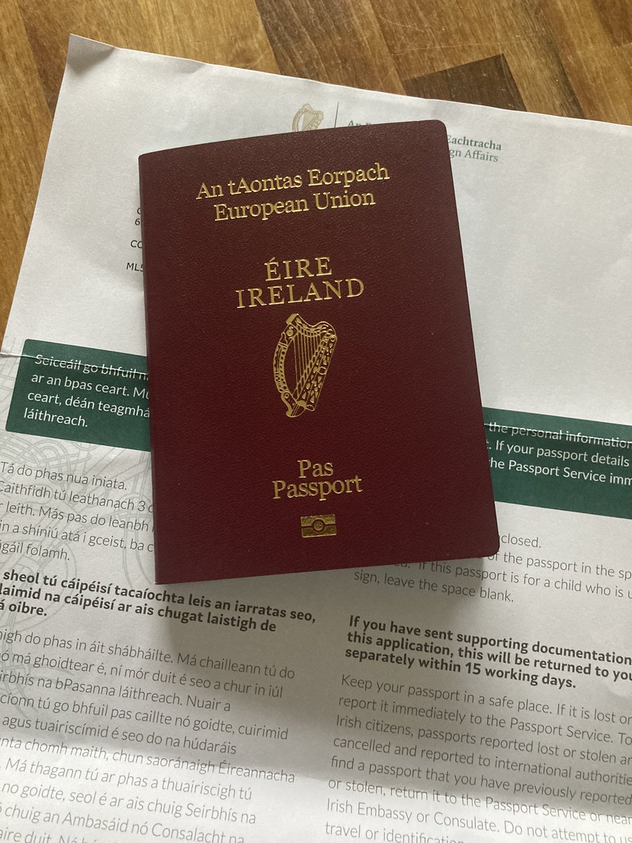 So this Beauty arrived today. I’ll cherish the FOM it gives me until I can get one issued by an independent Scotland 🏴󠁧󠁢󠁳󠁣󠁴󠁿 #indyref2