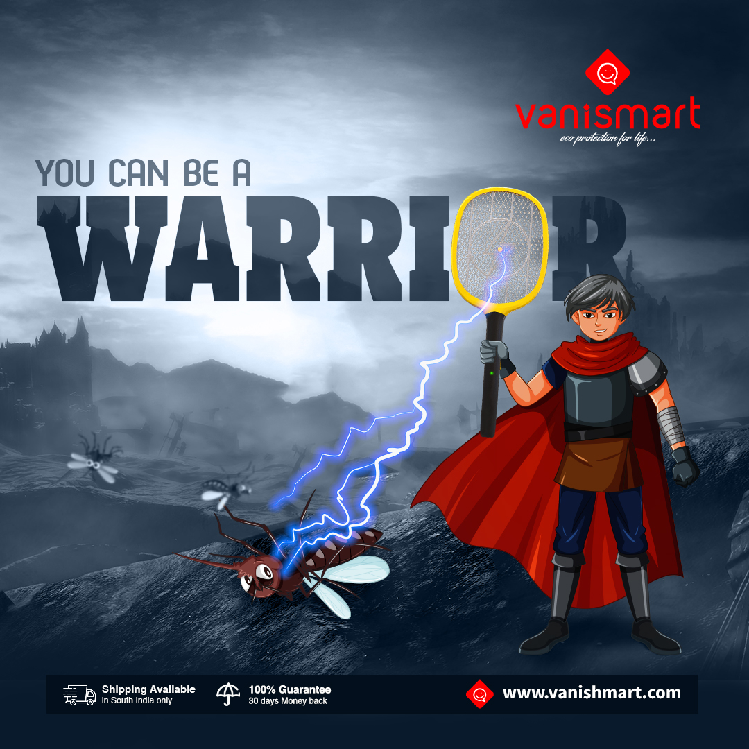 When the battle arrives, #Vanismart 3-in-1 #RechargeableBat gives you the confidence and willpower to eradicate all the bugs flying around you.

vanishmart.com

#Mosquitobat #MosquitoBatOnline #MosquitoRacket #MosquitoSwatter #MosquitoFreeHome #3in1 #Rechargeable