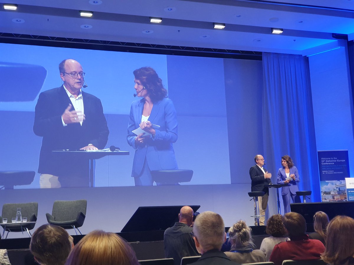 Cindy Birck (@cindybirck) on Twitter photo #33AEC here we go 🎊🇫🇮
What a fantastic way to welcome attendees to the <a href="/AlzheimerEurope/">Alzheimer Europe</a>
Conference by a warm welcome from our two amazing co-moderators @JeanGeorgesAE and <a href="/Kimcoppes/">Kim Coppes</a>. #33AEC here we go 🎊🇫🇮
What a fantastic way to welcome attendees to the <a href="/AlzheimerEurope/">Alzheimer Europe</a>
Conference by a warm welcome from our two amazing co-moderators @JeanGeorgesAE and <a href="/Kimcoppes/">Kim Coppes</a>.