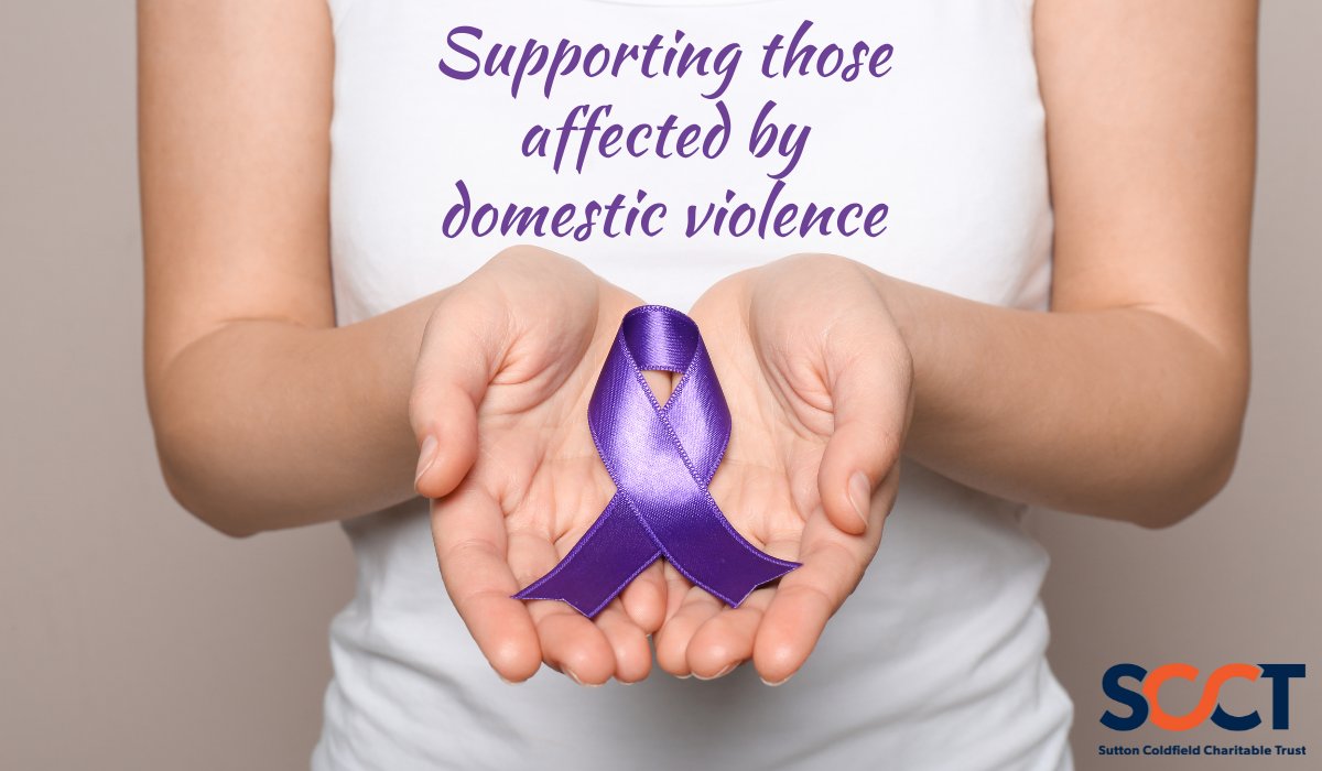October is #DomesticViolenceAwarenessMonth. Domestic violence is an issue that spans every culture, faith, ethnicity and class. SCCT are proud to support <a href="/New_Heights_UK/">New Heights Community Project Kingstanding</a>  by awarding them £33,659 towards the cost of the #suttoncoldfield Domestic Abuse Project for the next 3 years