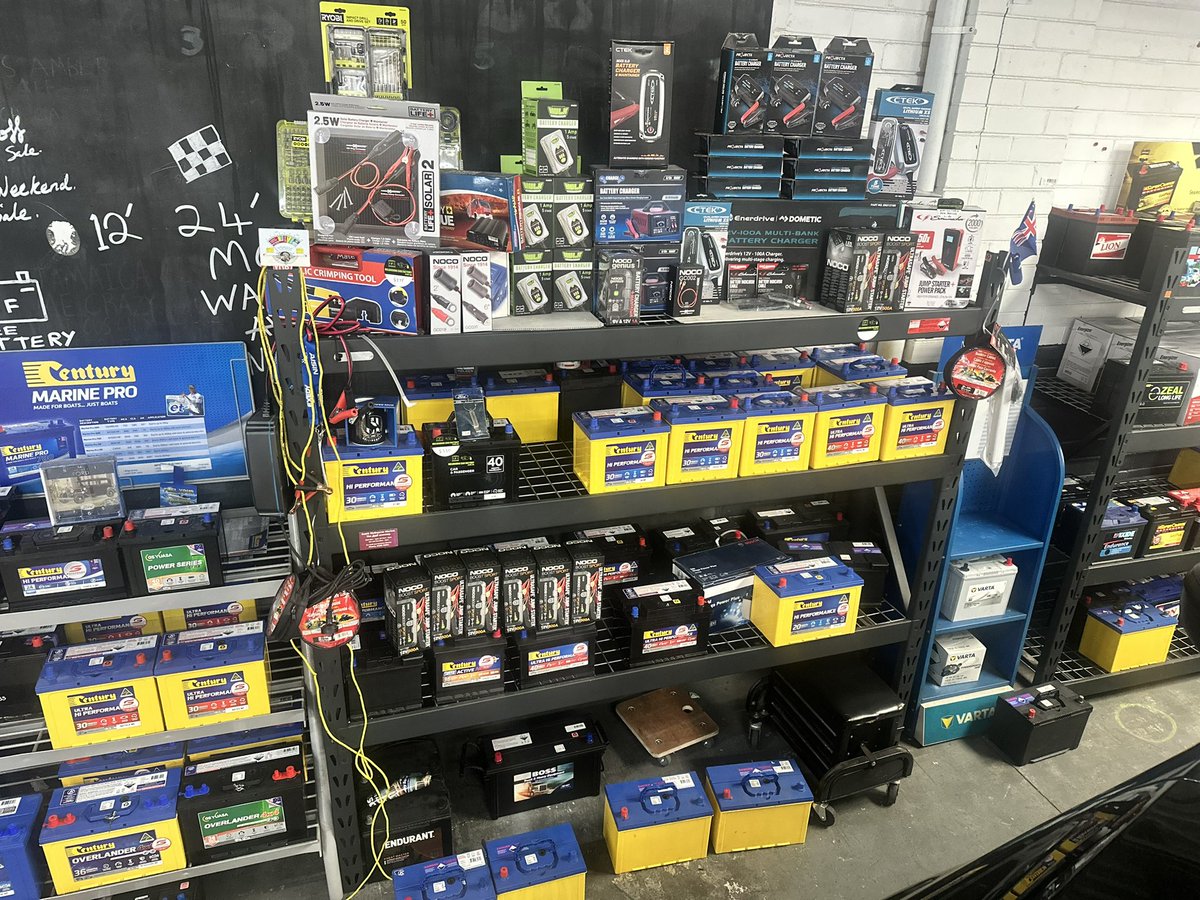 CarHubSales's tweet photo. Did you know most of the batteries here are made in Australia? We pride ourselves in stocking as much locally made batteries as possible across 4 great locations. Melbourne Car Factory Dealership Quality Service - Specialist Battery Centres https://t.co/InwXdXUaEZ @CenturyYuasa https://t.co/rPvL0VSfOj