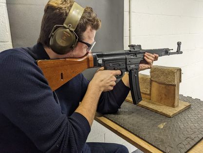 Searching for that Something Different? Make Life Easy with a Skill at Arms Voucher. The gift that keeps on making you smile! #skillatarms #vyv #vyvyan #wwii #ww2 #reenactment #birthday #date #dayout #gift #trip #playtime #flight #happydays #celebrate #cod #game #1 #present #love