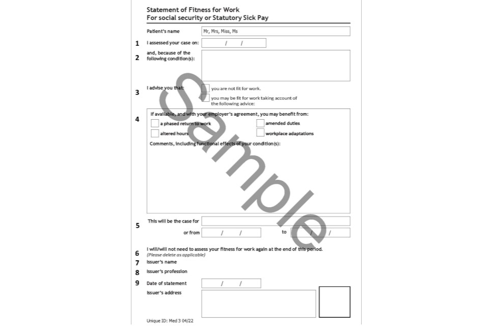 PayrollOfficeUK's tweet photo. The 'Fit Note' issued to confirm an employee is unfit for work, or parts of their work, has been updated and new guidance has been published.
For information visit: https://t.co/7lwKUyECn2
https://t.co/7lwKUyECn2 https://t.co/jinksgMTiJ