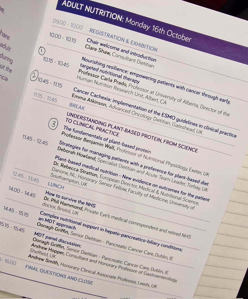 Interested to find out the latest on #plantbased protein &amp; it's use for patients in medical nutrition 🤓 at today's study day!
#NutriciaCongress2023
<a href="/NutriciaHCPUK/">Nutricia HCP UK</a>