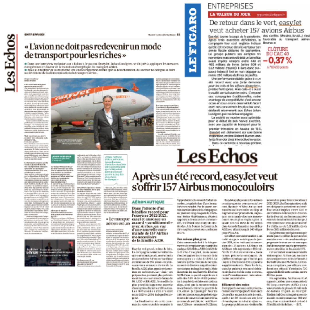 agenceProches's tweet photo. Retrouvez les plus beaux titres juste ici⤵️

#easyJet #decarbonation #zéroémissionscarbone #flybetter https://t.co/B0F3ZaggvN
