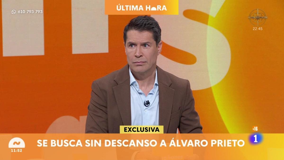 El programa 'Mañaneros' de Jaime Cantizano en TVE nos cuesta 3,2M€ de dinero público. Hoy ha emitido en directo las imágenes del presunto cadáver del chaval desaparecido Álvaro Prieto, haciendo zoom y con un rótulo de "exclusiva".