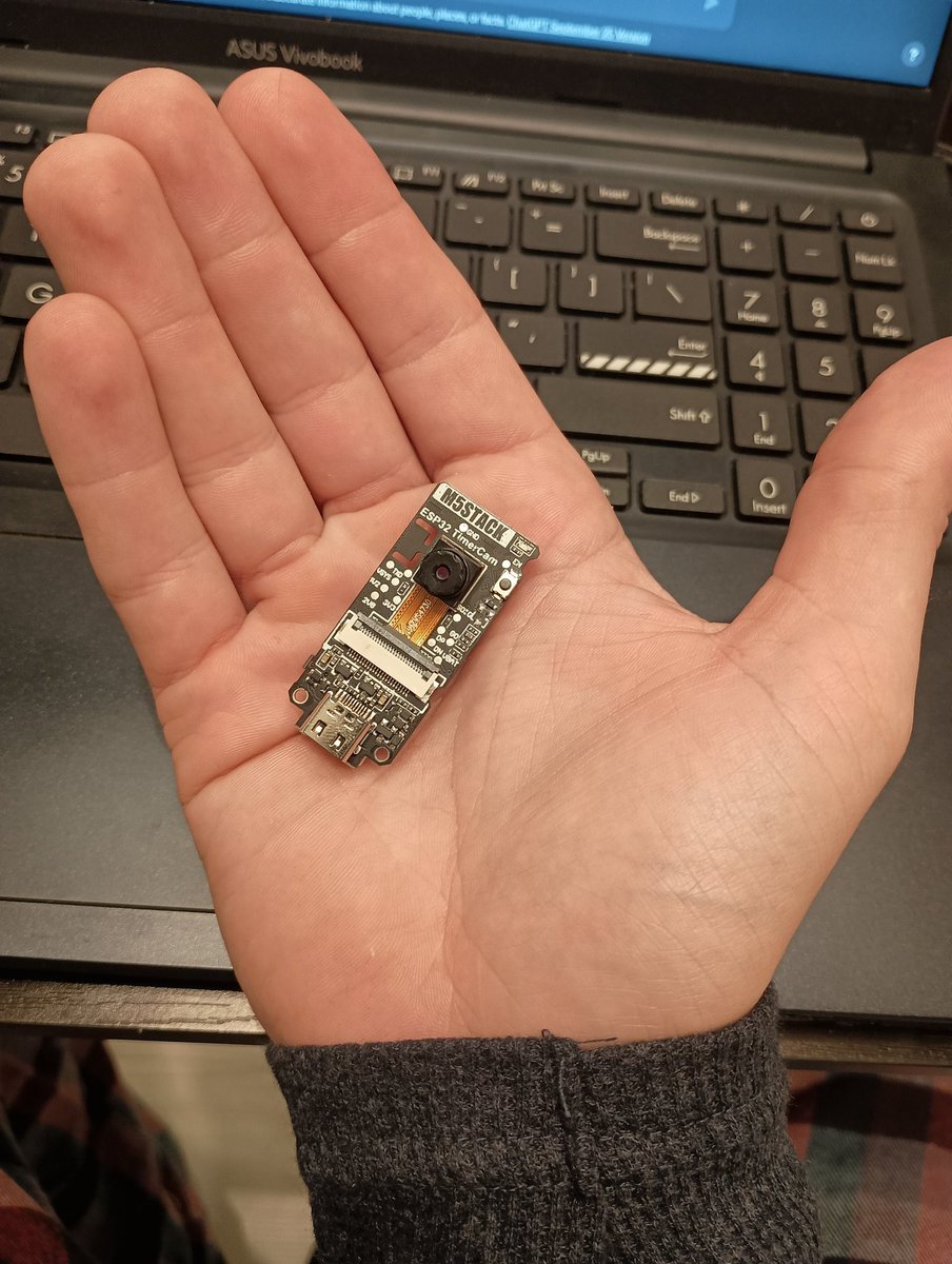 This entire board has onboard WiFi, Bluetooth, camera, and is ready to stream video.

Borderline magic....