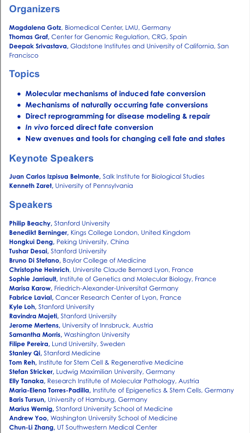 Christophe Heinrich (@christophehein2) on Twitter photo First meeting ever on #CellStateConversions <a href="/cshlmeetings/">CSHL Meetings</a> ! Fantastic meeting: great science and location👋Exciting discussions and truly stimulating ! First meeting ever on #CellStateConversions <a href="/cshlmeetings/">CSHL Meetings</a> ! Fantastic meeting: great science and location👋Exciting discussions and truly stimulating !