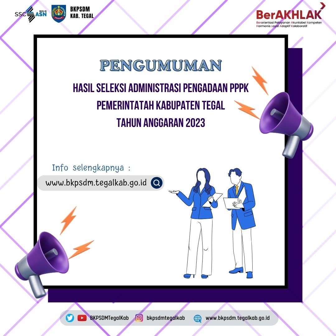 BKPSDM Kabupaten Tegal tweet media
