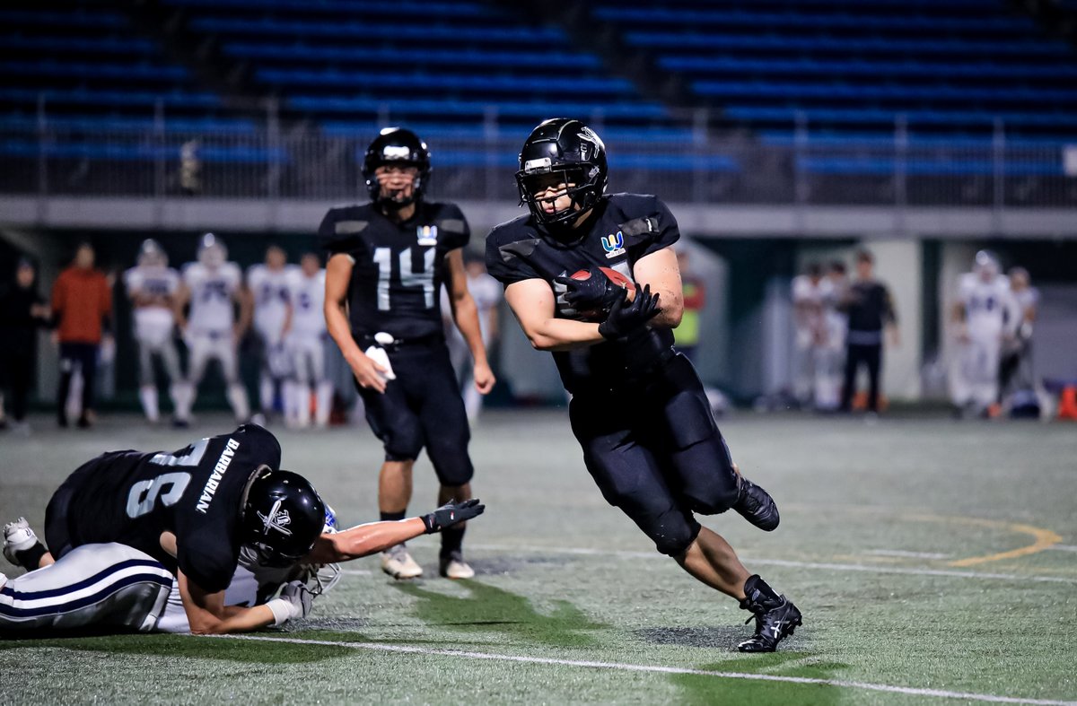 X_doggett's tweet photo. 【2023年10月15日】
🏈2023 東日本X2 CENTRAL 秋季公式戦 第4節
バーバリアン 14-0 Sony Solidstate
📷@X_doggett
#ア���フト #X2リーグ #バーバリアン #SonySolidstate #富士通スタジアム川崎 #2023年10月15日 https://t.co/u9qy0vkS32