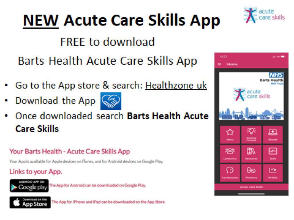 We did it!!! Over 1000 downloads of the Acute Care Skill App 👏 If you haven’t downloaded it yet- what are you waiting for 🤷‍♀️ Quick & easy resources to help you manage deteriorating patients and improve patient safety 🥳