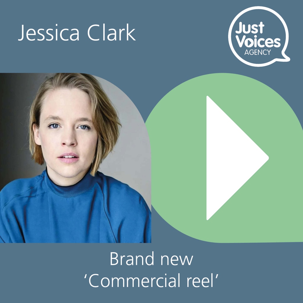 The hugely talented Jessica Clark has a fantastic new commercial reel available to listen to now on our website here:

justvoicesagency.com/voice/jessica-…

#JustVoices #VoiceOver #VoiceOvers #VO #VOLife #VoiceActing #voiceovernetwork #homestudio #VoiceTalent #JustVoicesAgency