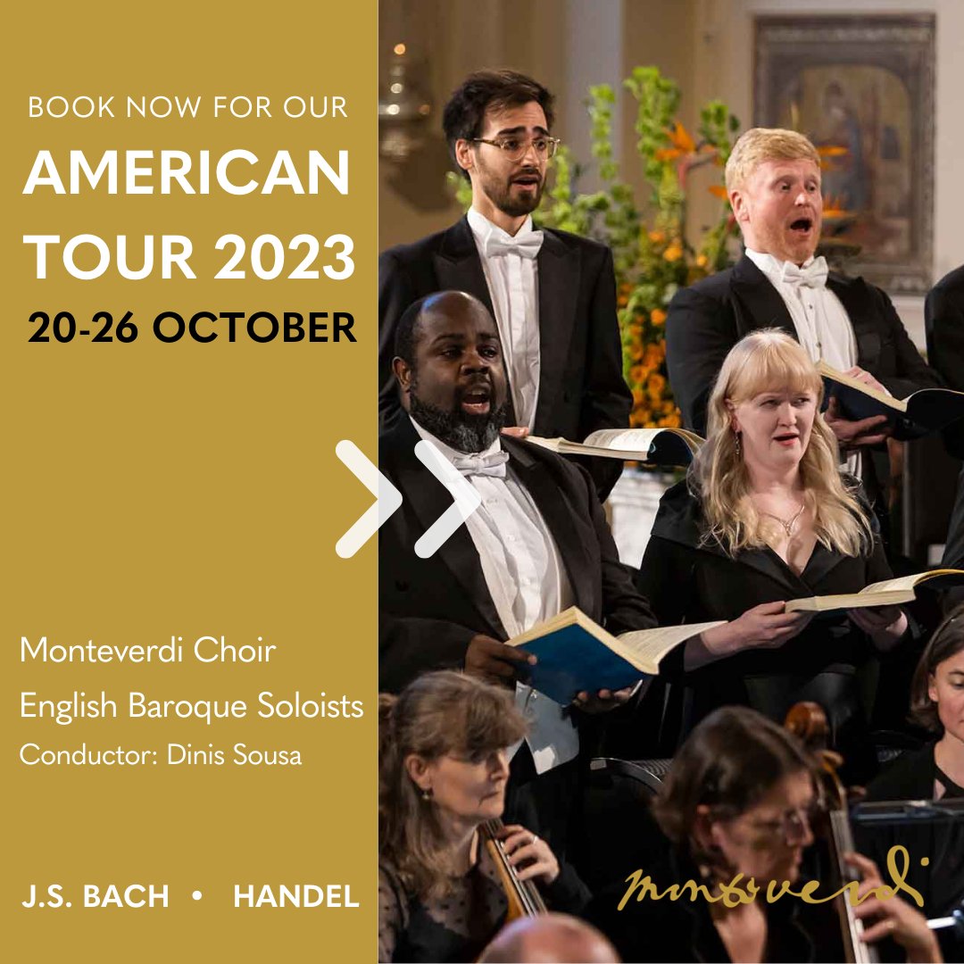 We’re really looking forward to performing #Bach’s Mass in B minor and #Handel’s L’Allegro, il Penseroso ed il Moderato on our American tour 20-26 October @carnegiehall @HarrisTheater @McCarter - book now👇 monteverdi.co.uk/american-tour-… 📷Paul Marc Mitchell