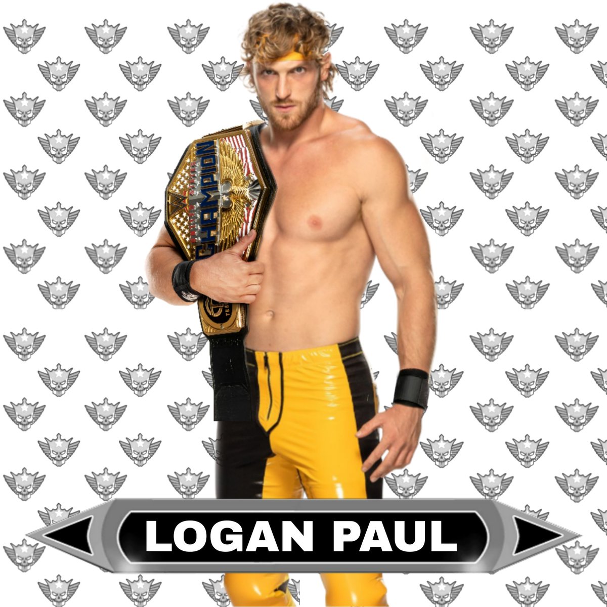 Night_merica's tweet photo. #ANDNEW United States champion, Logan Paul! 

I see it now https://t.co/AFVx5m88Jb
