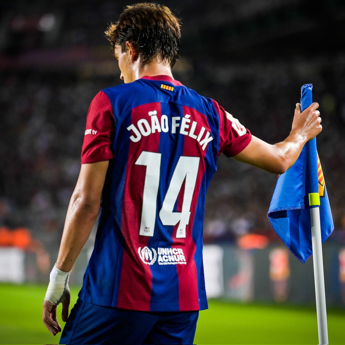 FC Barcelona João Félix 14 シャツ João Félix n°14 outdoor jersey FC Barcelone 2023/24