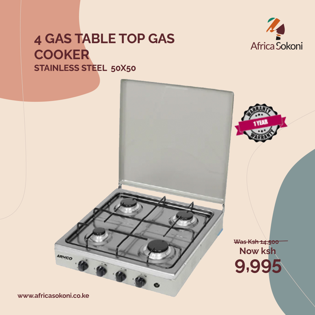 africasokoni's tweet image. Make cooking easy with this versatile ARMCO co  4-burner tabletop gas cooker!

To purchase any of our products,
📞Call 0709616000
📱Whatsapp 0725616000

Click the bit.ly/3M4awEp to purchase from the Website!

#October  #onlineshopping  #armco