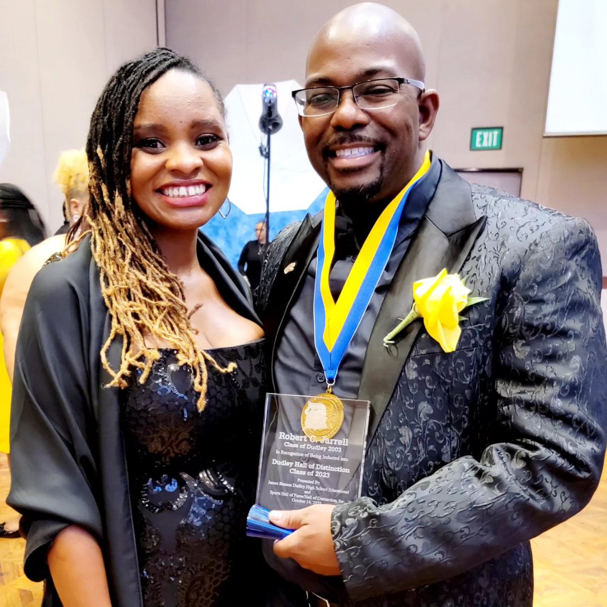 Rcjarrel's tweet image. Congratulations to all the inductees into the James B. Dudley High School Educational and Sports Hall of Fame / Hall of Distinction. It is a great honor to be a part of this distinguished group of alumni!
#greensboro #nc #GCS #Dudley #HallOfFame