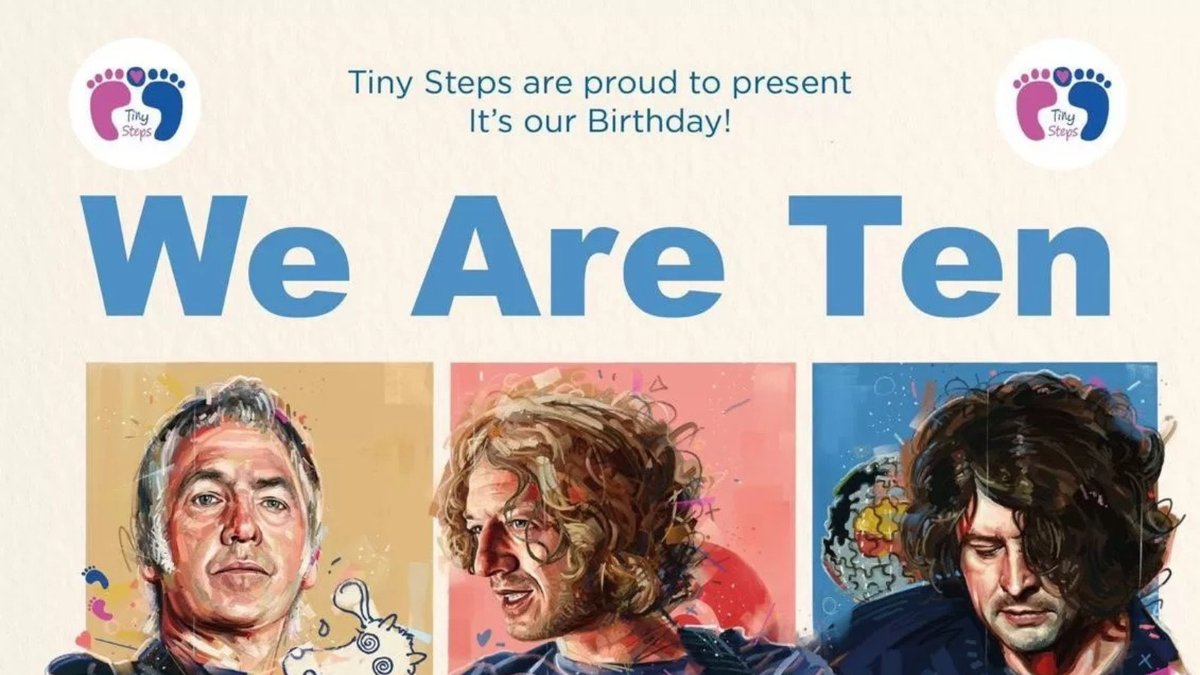 Celebrate Tiny Steps' 10th Birthday next weekend on Saturday 21st at Northwich Plaza  🎈

With a fantastic lineup, including John Power, former La's and CAST front man and Chris Helme will be playing songs from the iconic Seahorses 🎤

Get tickets now: visitnorthwich.co.uk/whatson/we-are…