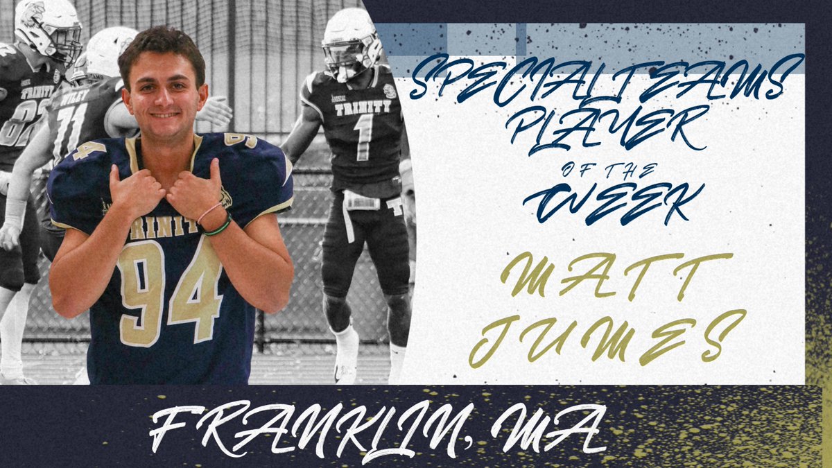 Trinity College Football tweet media