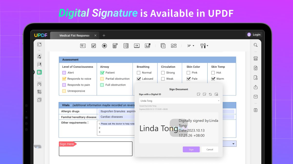 updfeditor's tweet image. 🥳👏【What&apos;s new】UPDF for Windows supports adding digital signatures to PDFs! Learn more about this new feature: updf.com/news/the-digit… #signDigitally #digitalsign #signPDF #pdfeditor