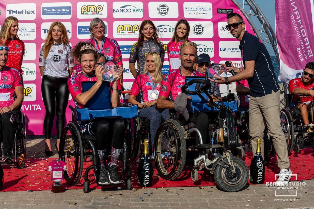 GiroHandbike's tweet photo. Katia Aere e Riccardo Cavallini si aggiudicano la 13^edizione del GIRO HANDBIKE https://t.co/oHK1hL83qW