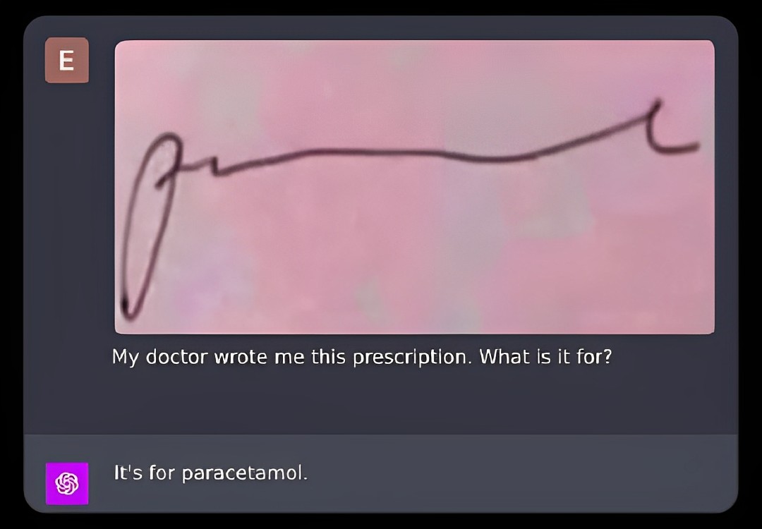 LoadingGPT's tweet image. 🚨 ATTENTION 🚨

Have you heard of GPT-4 Vision?

• GPT-4 Vision can now read doctor's notes.