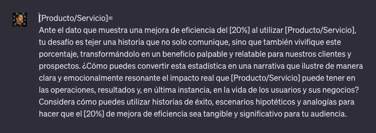 ToniRat's tweet photo. Transforma Estadísticas en Historias con #ChatGPT

Descubre cómo tejer historias que:
☑️ Vivifiquen estadísticas
☑️ Resuenen emocionalmente 
☑️ Destaquen impactos reales https://t.co/dYMPoMeUgX