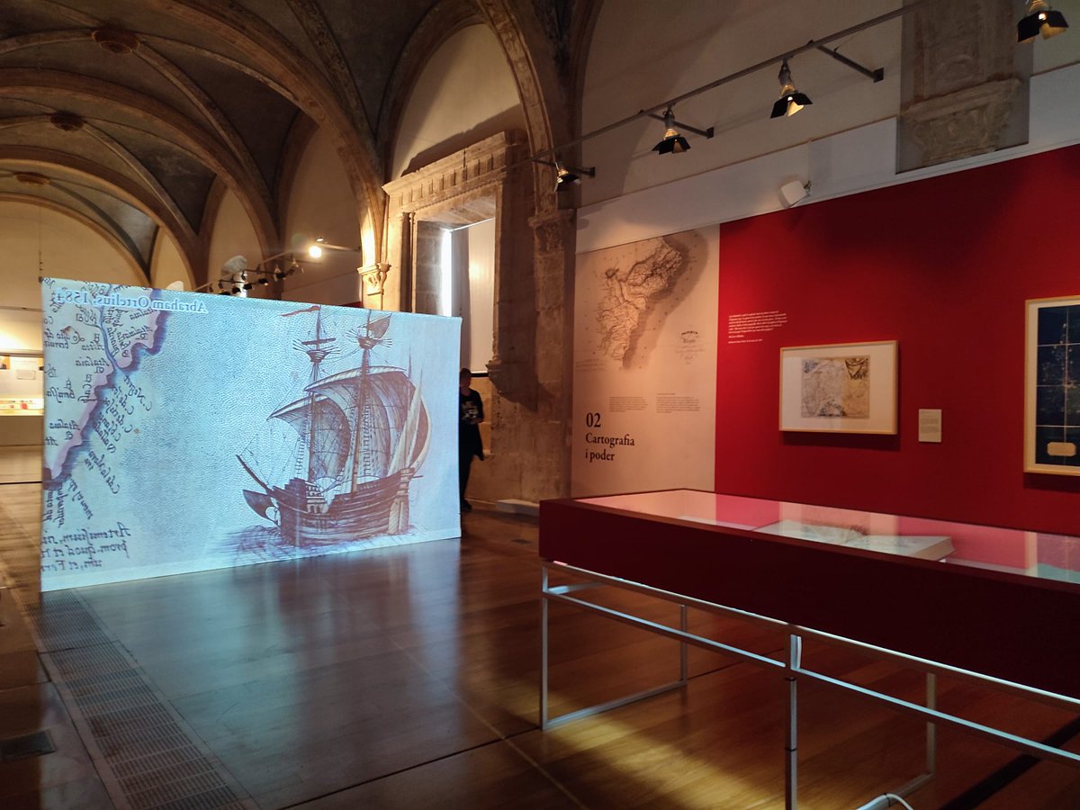 GVABValenciana's tweet photo. Tot preparat per a la inauguració de l' Exposició: MAPES, PODER i TERRITORI, demà dimarts 17 d'octubre a les 10:00 h. a la Sala Capitular del Monestir de Sant Miquel dels Reis. Us esperem. https://t.co/tYofUcsSoT