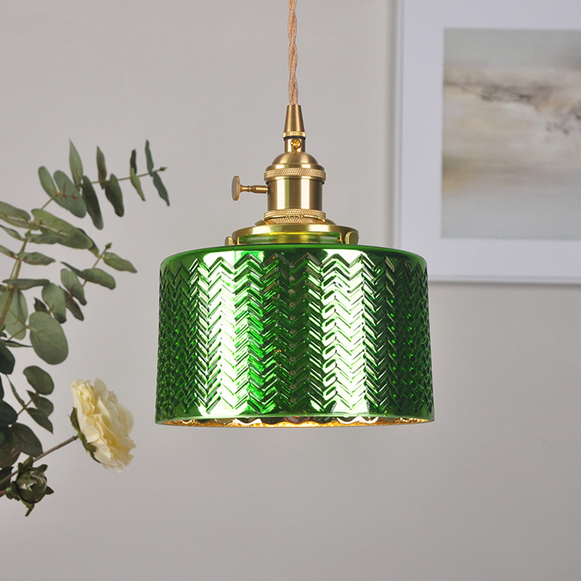 The Saidah Pendant Light was meticulously crafted and has a gorgeous emerald green glass drum shade with rustic copper embellishments😍#ENGvFIJ #FRAvRSA #MondayMotivaton #TescoHalloween #popmaster @PeterBoneUK