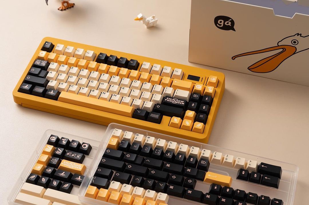Kiemii2's tweet photo. KBDFANS PELICAN KEYCAP 🌤️🐤คีย์แคปนกปากเหลือง
#เม้าส์ไร้สาย #คีย์แคป #Monsgeek #คีย์บอร์ด #เก้าอี้ทำงาน #akko #asmr #เกมมิ่ง #RT100 #Melgeek #AKKO #เม้าส์ #Epomaker #keyboard #LOFREE #gamingsetups #kbdfans https://t.co/0lD30R1E16