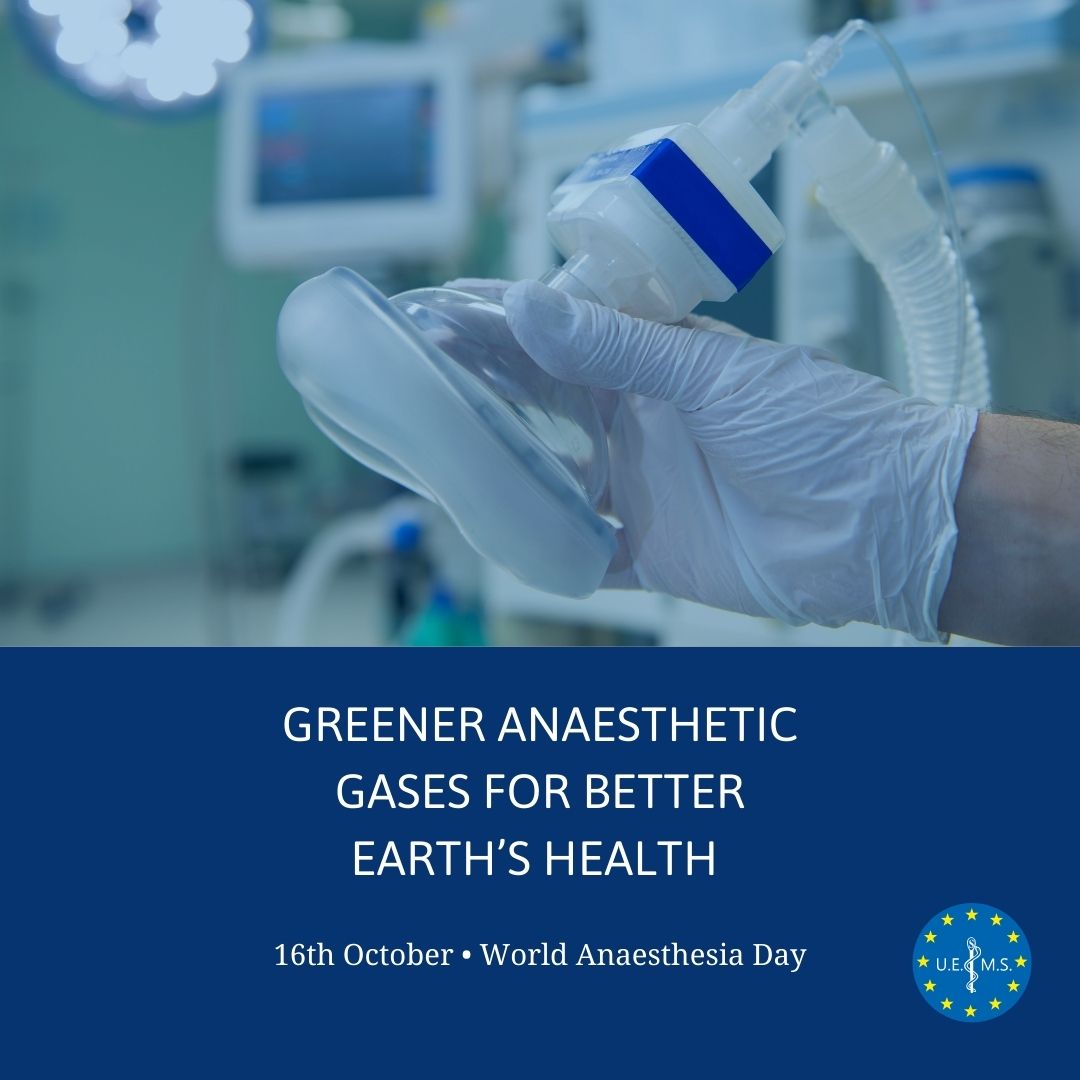 🌍On World Anaesthesia Day, let's support anaesthesia kinder to our planet 💚 🚫Stop use of desflurane in anaesthesia to reduce #healthcare carbon footprint and prioritise Earth's health #WorldAnaesthesiaDay #WAD2023 #GreenAnesthesia #patientcare